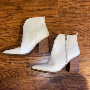 White booties